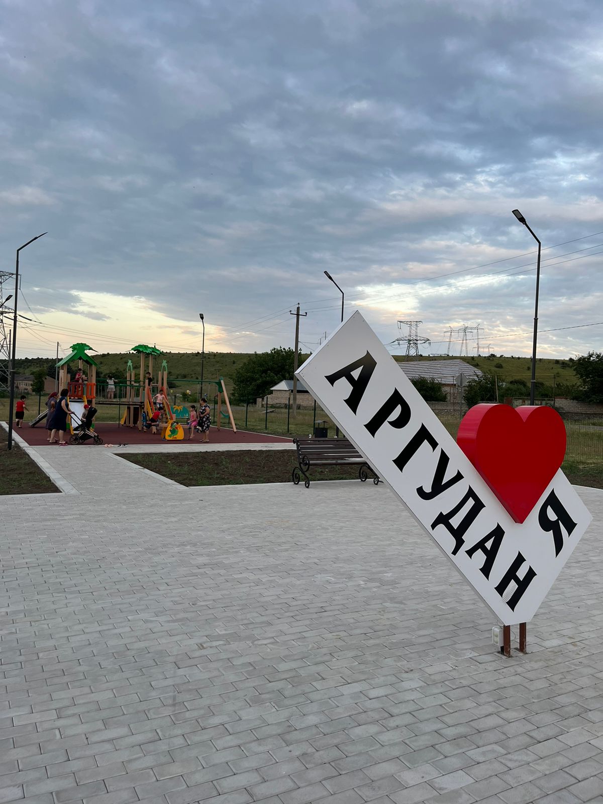 В селении Аргудан завершили благоустройство общественного пространства